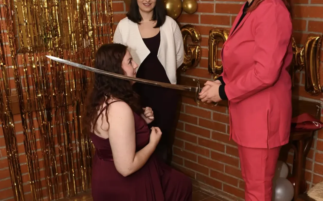 Slavnostní stužkovací večírek třídy GD4M