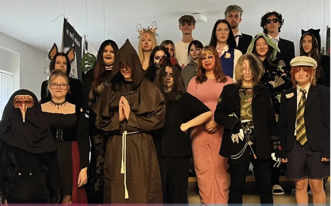 Podzimní den ve znamení Halloweenu