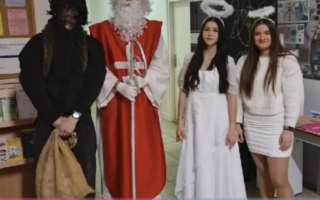 Mikulášská nadílka pro děti z ZŠ a MŠ Sedlec